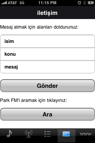 Park FM screenshot 3