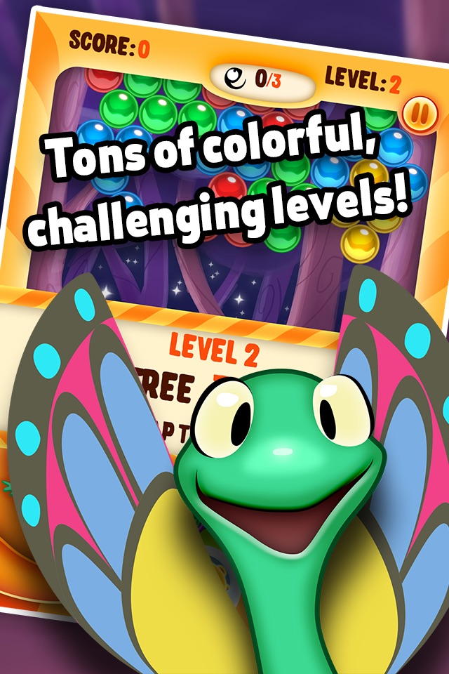 Gecko Pop - Bubble Popping and Shooting Adventure screenshot 2