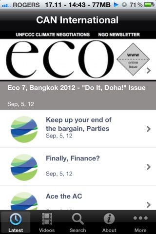 ECO News by CAN screenshot 2