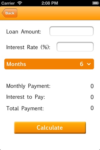 Calculator for Car Loans screenshot 2