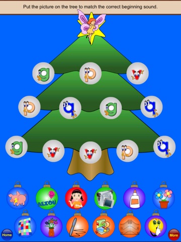 Christmas Phonics -  preschool, kindergarten, first grade learning game screenshot 4
