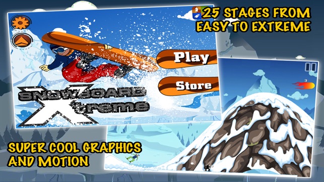 Snowboard Xtreme - Nitro Snow Boarding: Real Downhill Racing(圖1)-速報App