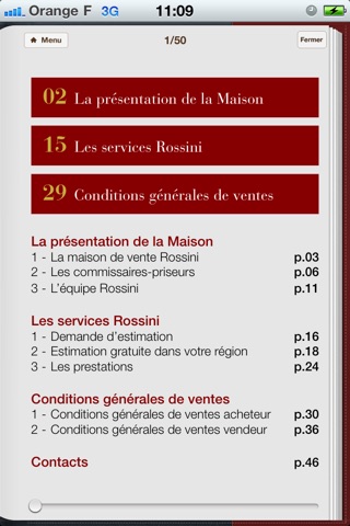 Rossini screenshot 2