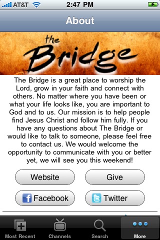 The Bridge App screenshot 4