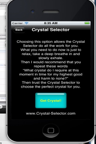 Crystal Selector screenshot 4