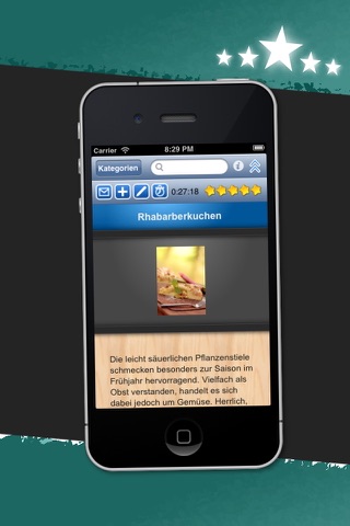 Kuchen HD - 450 Rezepte mit Backmanager screenshot 2