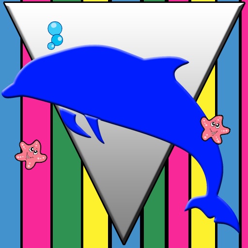 Babies and dolphins vip icon