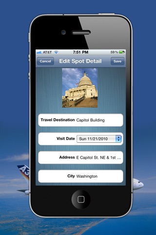 Tourist Spot HD Lite screenshot 2