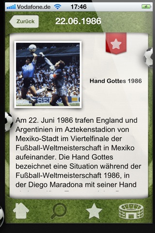 Fussball Almanach - Fussball-Lexikon für die Hosentasche! screenshot 3