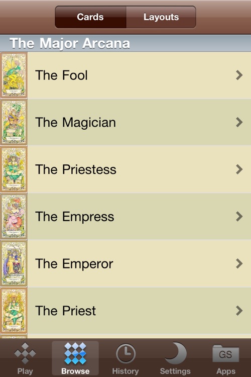 Mystic Faerie Tarot screenshot-3