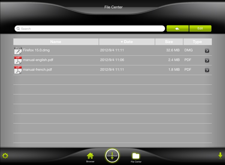 xDownload HD - Super tools for file download screenshot-3