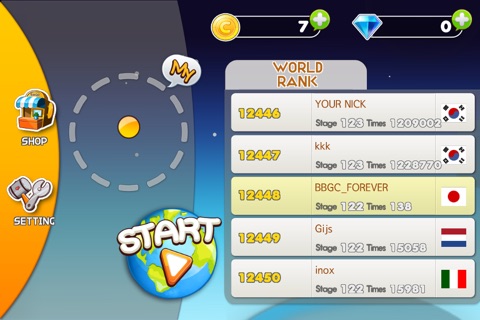 Bouncy Ball Global Championship screenshot 2