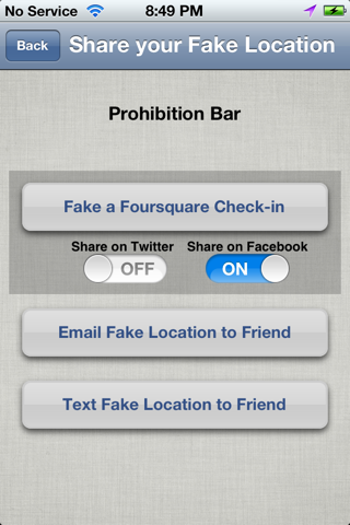 Fake-A-Location Free ™ screenshot 2