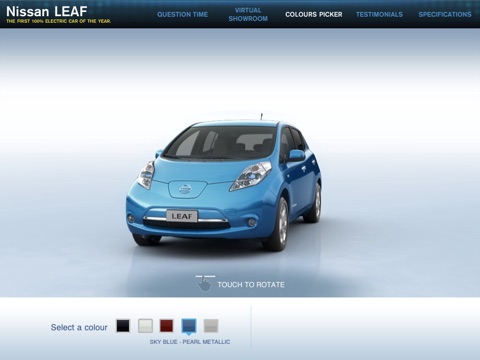 Nissan LEAF screenshot 2