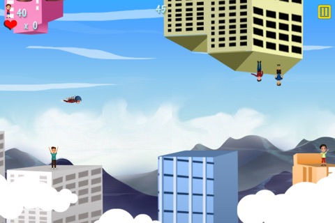 Jetpack City Mazes : The Gravity Clash of 2 Worlds- Free screenshot 4