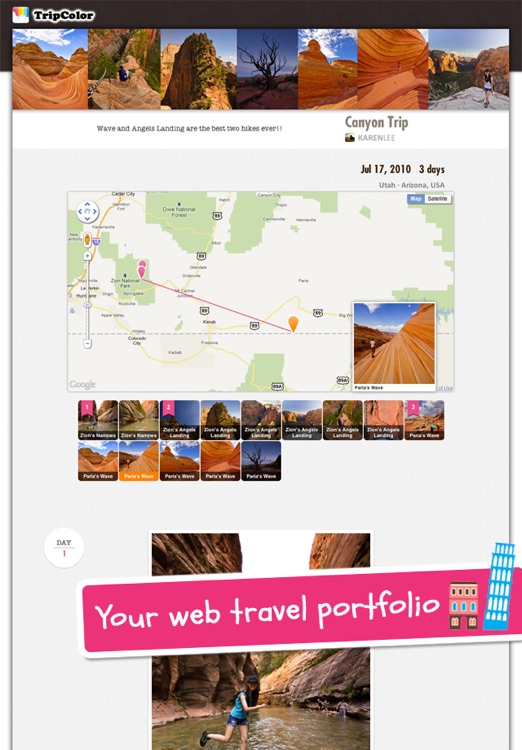 TripColor - Social Travel Sharing and Holiday Travel Blog screenshot-4