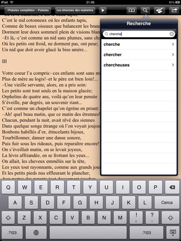 Rimbaud: Poésies complètes for iPad screenshot 3