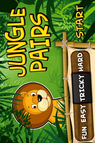 Jungle Pairs - Animal Sounds Match Game Free screenshot 3