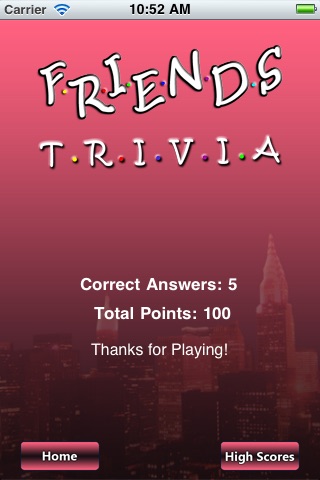 Friends Trivia screenshot 4