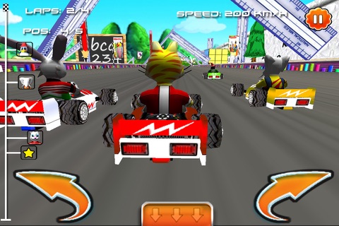 Cartoon Racing ( 3D Fun Racing Games ) screenshot 2