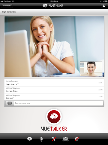 VueTalker screenshot 2