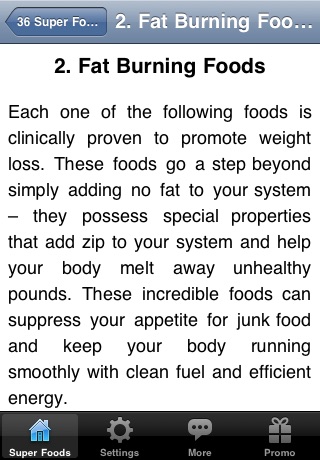 36 Super Foods to Lose Weight and Live Healthy screenshot 2