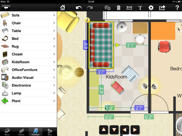 Room Design for iPad screenshot-3