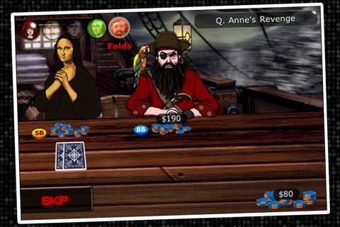 Imagine Poker ~ a Texas Hold'em series against colorful characters from world history! screenshot 3