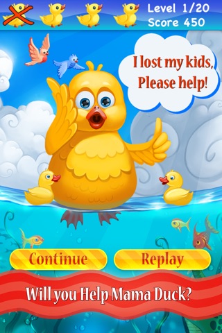 Help Mama Duck - FREE screenshot 4