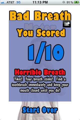 Bad Breath Meter screenshot 3