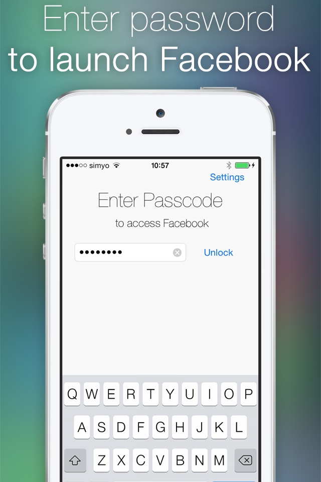 Password for Facebook screenshot 2