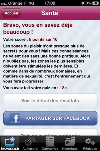 Quiz pour Elles : 500 tests et quizz screenshot 3