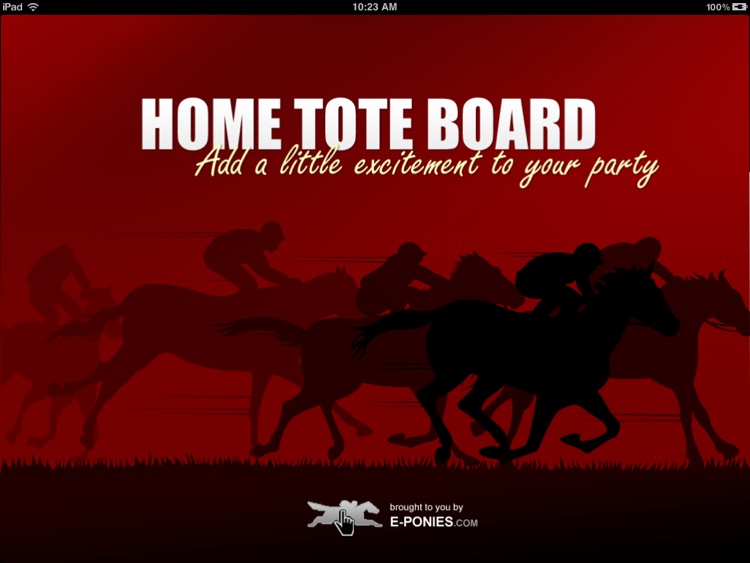 Home Tote Board