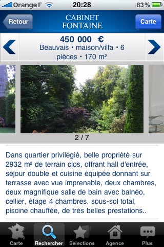 Cabinet Fontaine immobilier Beauvais screenshot 4