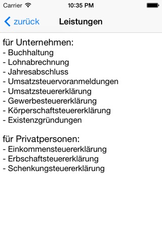 Steuerberater Braun screenshot 3