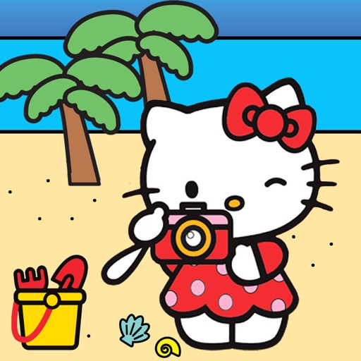 Hello Kitty's Adventures Deluxe - Puzzle Games, Coloring Book, Photo-booth and Cooking Videos icon