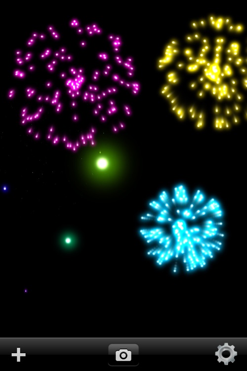 Real Fireworks Artwork Visualizer