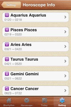 Biorhythm and Horoscope FREE(圖4)-速報App