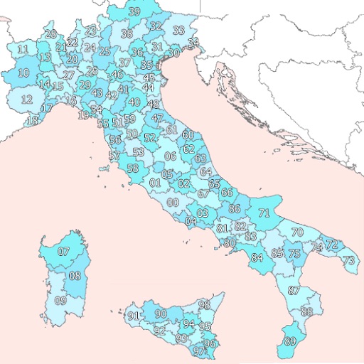 Italy Postcode Finder icon