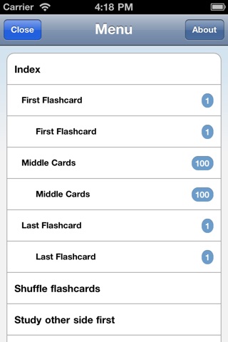 Basic Multiplication Facts Flashcards screenshot 4