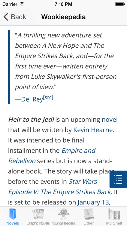 Star Wars Books Collector screenshot-3