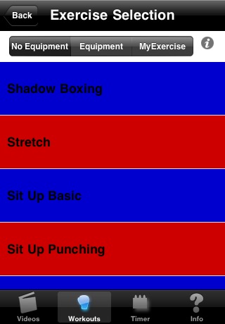 MyBoxing Trainer Lite screenshot 4