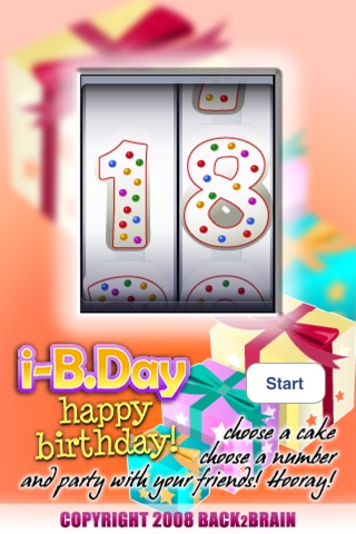 Birthday Party! - Your Portable B.Day Cake screenshot 3
