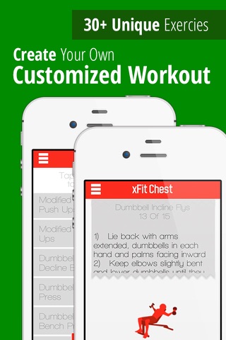 xFit Chest – Daily Workout for Perfect Lean Sculpted Pecs screenshot 3
