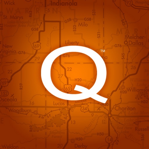 Q road trip icon