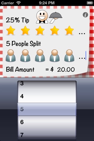 Tip Total and Split screenshot 3