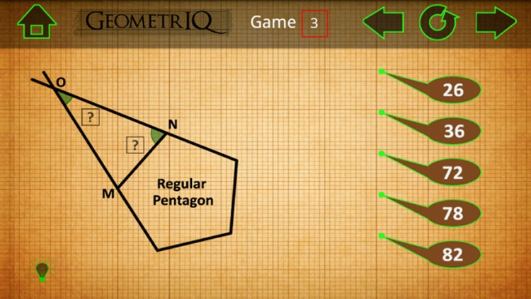 GeometrIQ: Geometry Picture Game