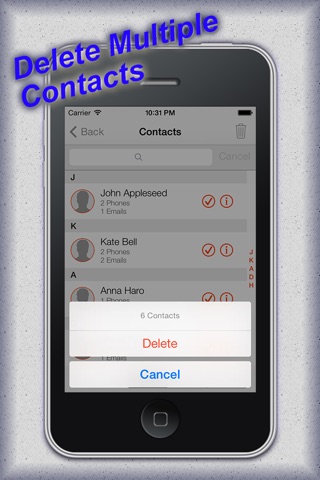 Multiple Contacts Remove - Contact BackUp screenshot 4