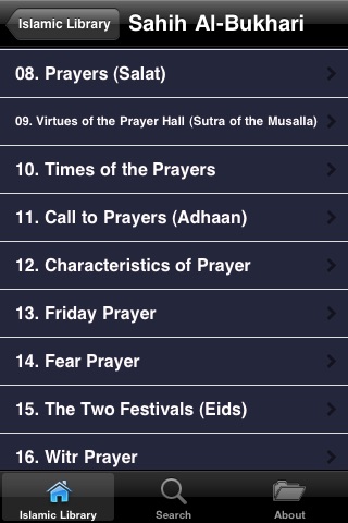 8 Islamic Books ( Islam Quran Hadith ) screenshot 3