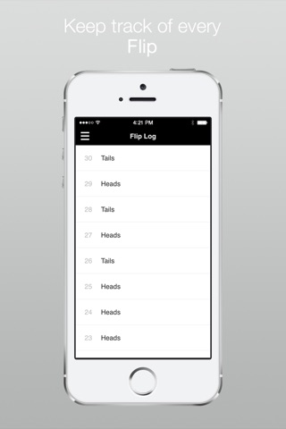 Flip For It - Heads or Tails - The Simple Decision Making App screenshot 2